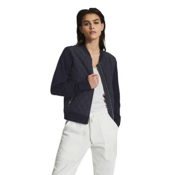 Reiss Ayla Quilted Jacket Jumper, US 0 / UK 4, NWT - Picture 2 of 5